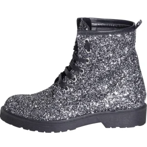 Anfibi glitterati neri multi made in italy - SC per Penelope Milano