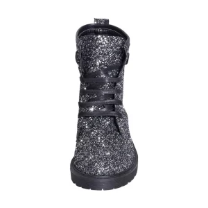 Anfibi glitterati neri multi made in italy - SC per Penelope Milano