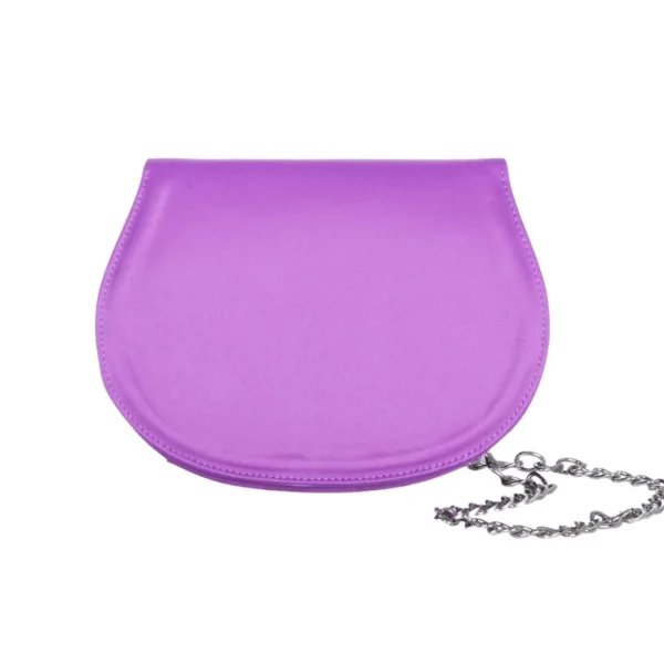 Pochette personalizzabile a spalla bordo tondo