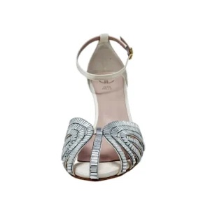 Sandali da sposa brillantini