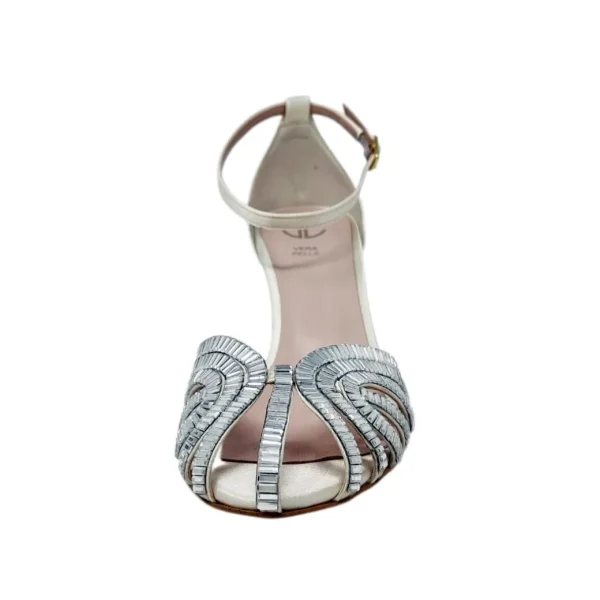 Sandali da sposa brillantini