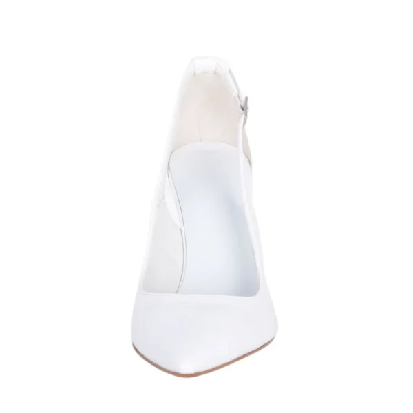 Scarpe da sposa aperte ai lati