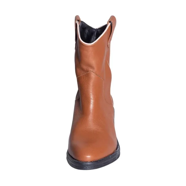 Stivaletti texani cuoio vera pelle made in italy - Studio Creazioni